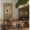 Combo Ø 60 cm Wall/Ceiling Lamp ACB Illuminaciòn metal structure