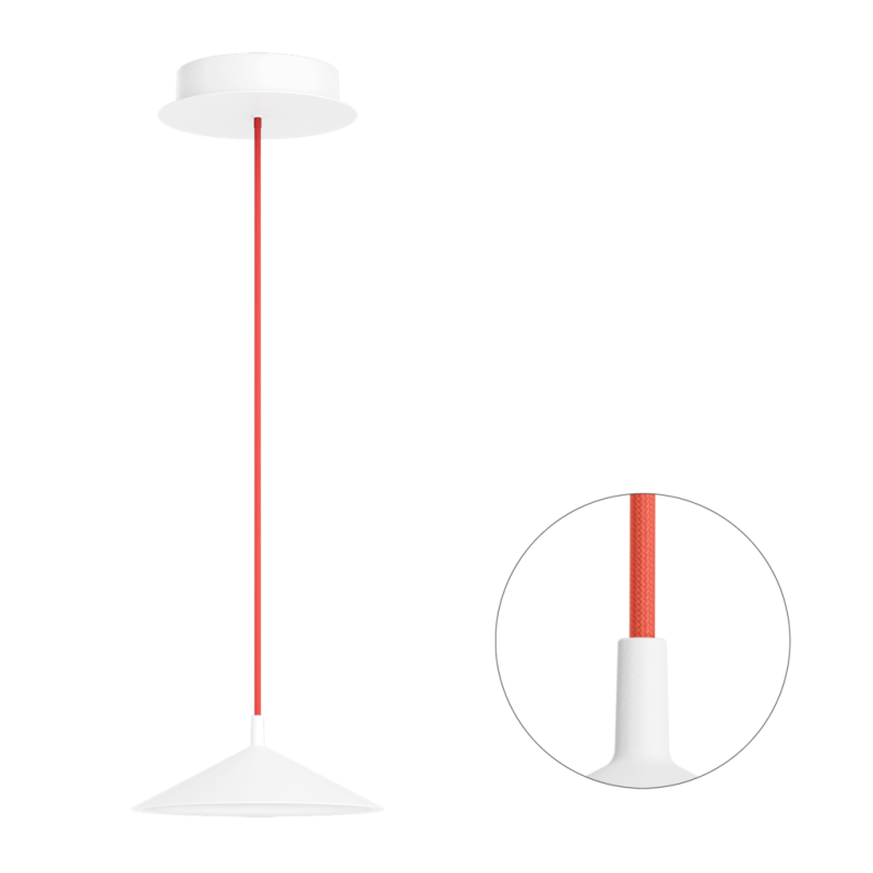 Lampe à Suspension Minima Ø 25 cm Cini & Nils en Aluminium