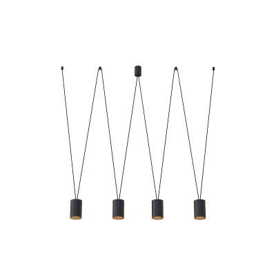 Suspension More Tone IV Nowodvorski en métal