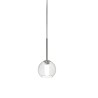 Lampe à suspension Infinity Ø 10 cm Sikrea structure en métal et verre / Vellini