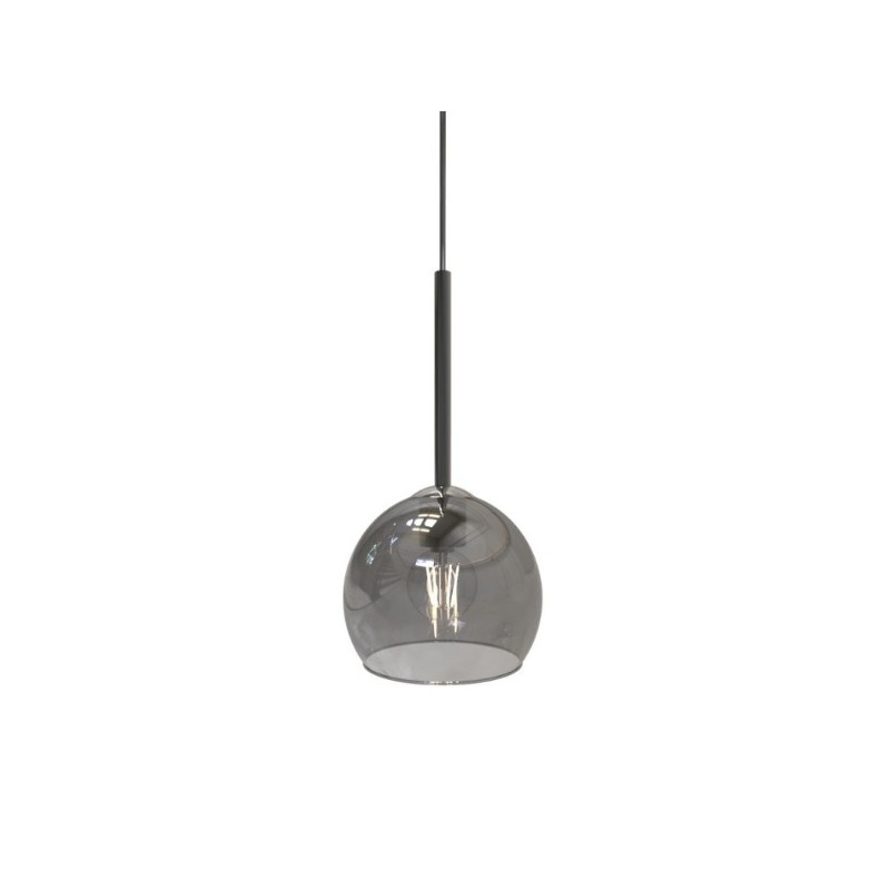 Lampe à suspension Infinity Ø 20 cm Sikrea structure en métal et verre / Vellini
