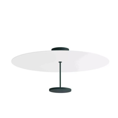 Plafonnier Stilo Ø 74,5 cm Linea Light structure aluminium / Vellini