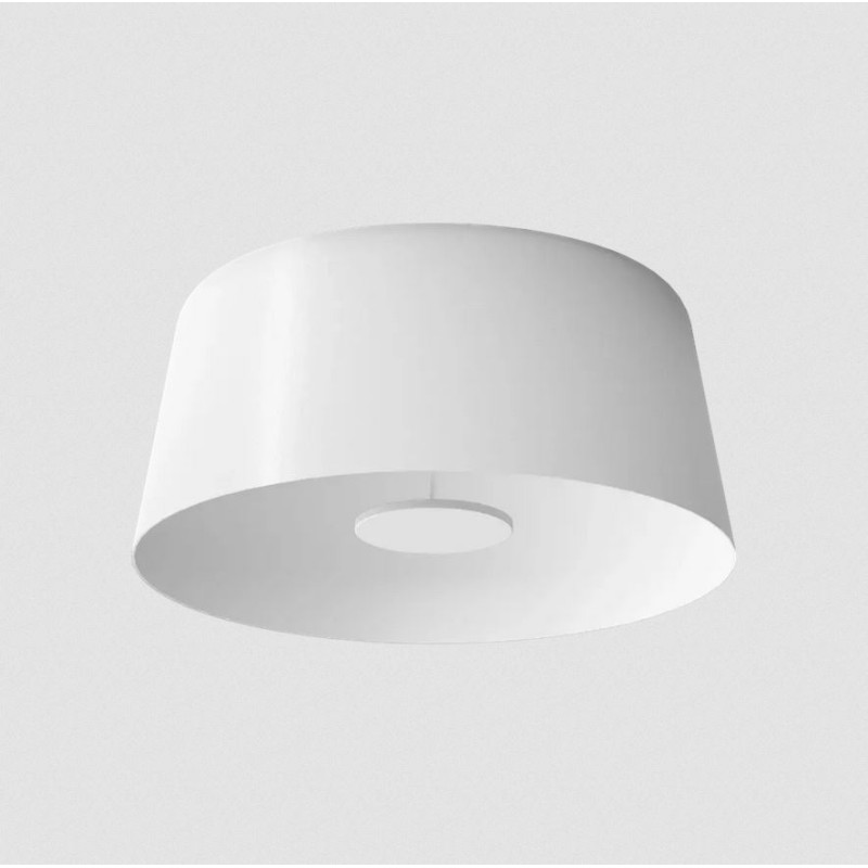 Plafonnier Delfi Ø 65 cm Linea Light structure aluminium / Vellini