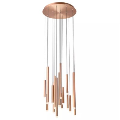 Madison 16-light round aluminum pendant lamp by Redo Group