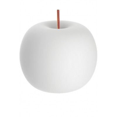 Kushi 16 table lamp with diffuser in layered and blown opal glass 25W G9