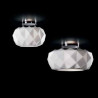 Deluxe PL 50 Ceiling lamp blown glass diffuser 160W R7s