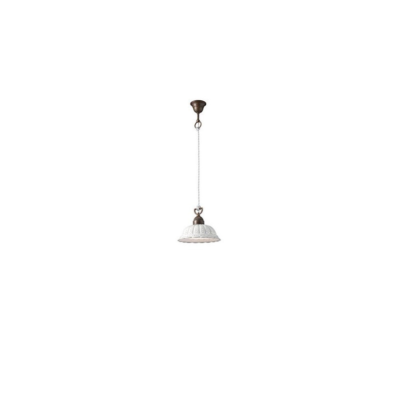 Anita Small Suspension lamp in ceramic 46W E27
