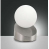 Gravity Table lamp metal frame and blown glass Led 5W
